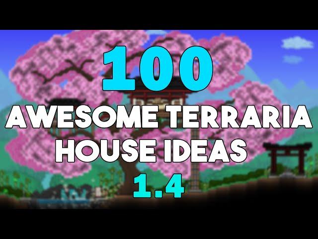 100+ Awesome Terraria House Ideas! | Terraria Base Designs | Terraria 1.4