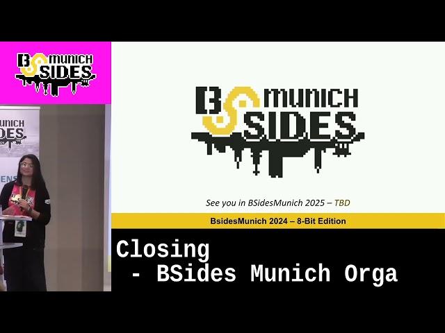 Closing - BSides Munich Orga