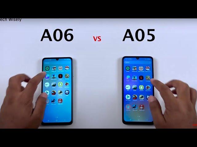 SAMSUNG A06 vs A05  - Speed Performance Test