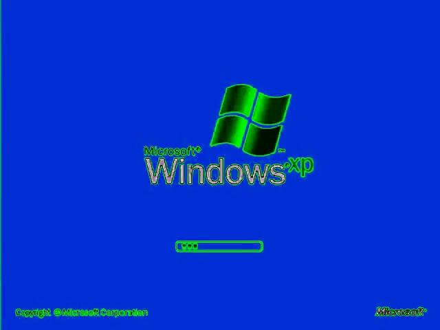 Windows XP Logo 2001 2014 in Autovocoding