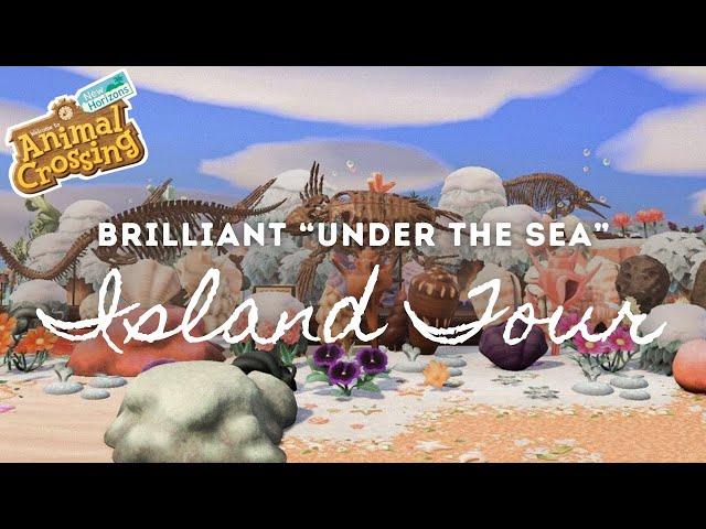 UNDERWATER ISLAND TOUR | Animal Crossing New Horizons