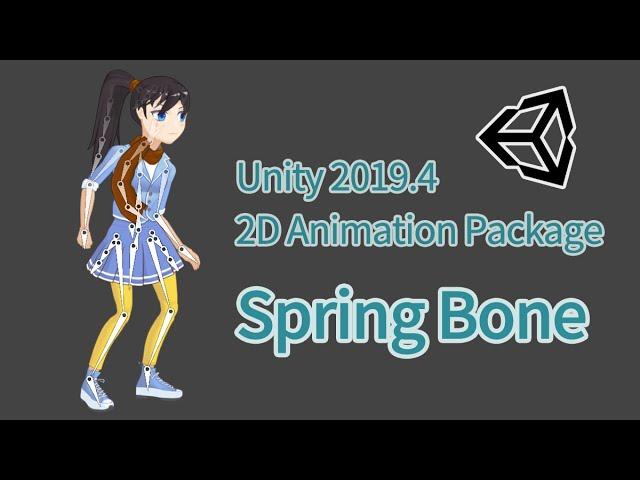 Unity 2D Animation Spring Bone - Character