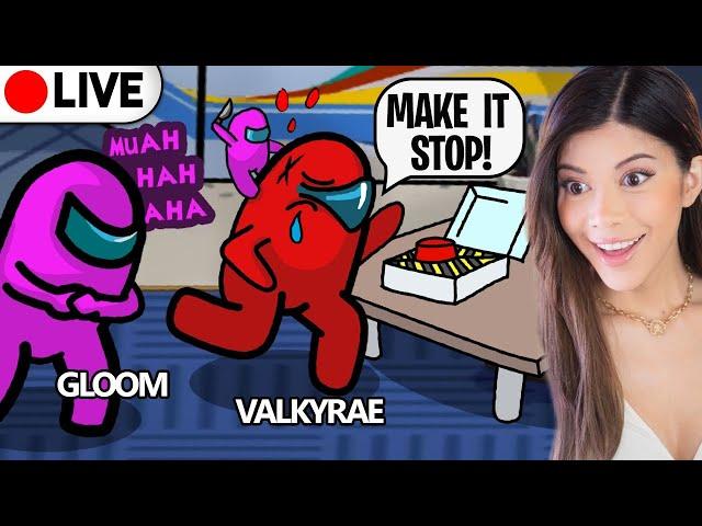 Among Us! Valkyrae, Smajor, Toast, Corpse, Jacksepticeye, ShowThyme, Poki, DanTDM, Sykkuno