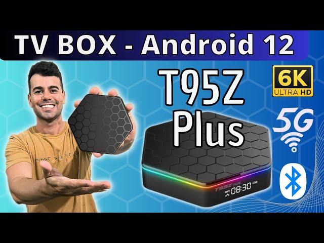 TV BOX T95Z Plus Unboxing e PRIMEIRAS IMPRESSÕES