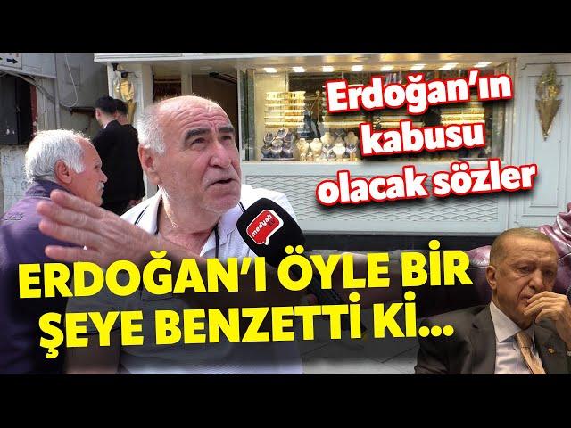 ERDOĞAN'I ÖYLE BİR ŞEYE BENZETTİ Kİ... VATANDAŞTAN ERDOĞAN İSYANI! SARIGAZİ SOKAK RÖPORTAJLARI