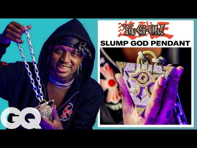 Ski Mask the Slump God Shows Off His Insane Jewelry Collection | On the Rocks | GQ