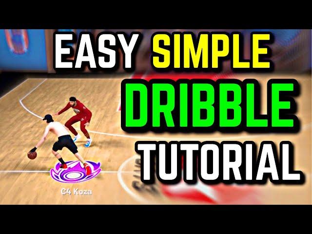 UNDEFEATED DRIBBLE GOD drops EASY DRIBBLE TUTORIAL on NBA 2K22 !! HOW TO DRIBBLE FOR BEGINNERS !!