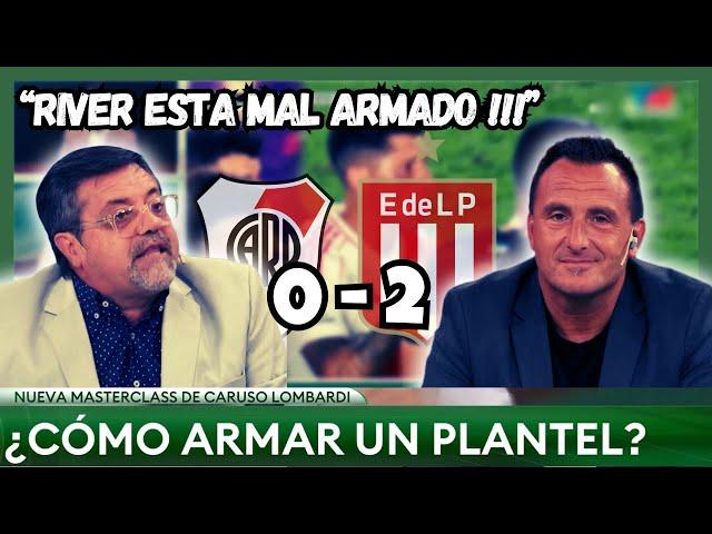 Caruso Lombardi Analiza el Post River 0 - Estudiantes 2 - Torneo Apertura 2025