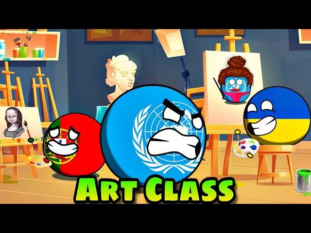 Countryballs School  (Art Class️)