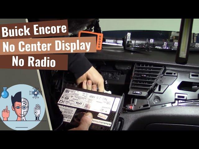 Buick Encore: Intellilink HMI Module Failure - Replacement & Programming