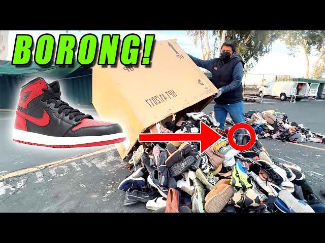 PASAR LOAK AMERIKA CALIFORNIA BORONG SEPATU BEKAS LAGI‼️