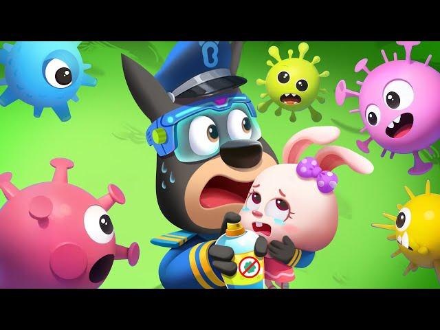 Virus Showdown | Healthy Habits | Educational Cartoons for Kids | Sheriff Labrador