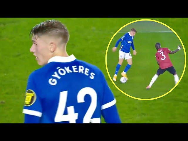 Viktor Gyökeres vs Man United | ALL SKILLS | ARSENAL TARGET 