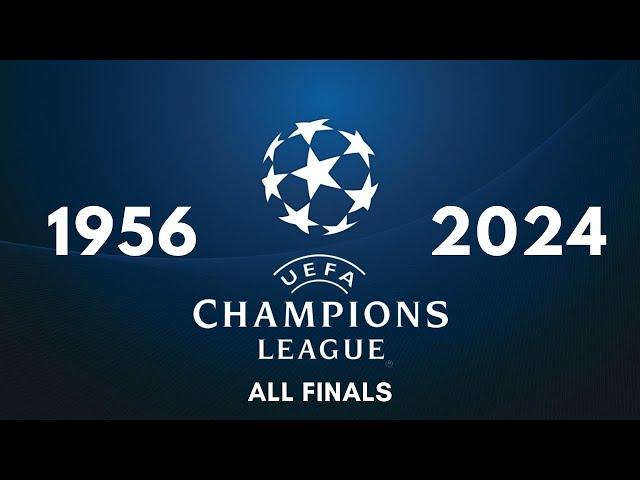 European Cup & Champions League 1956 - 2024 All Finals