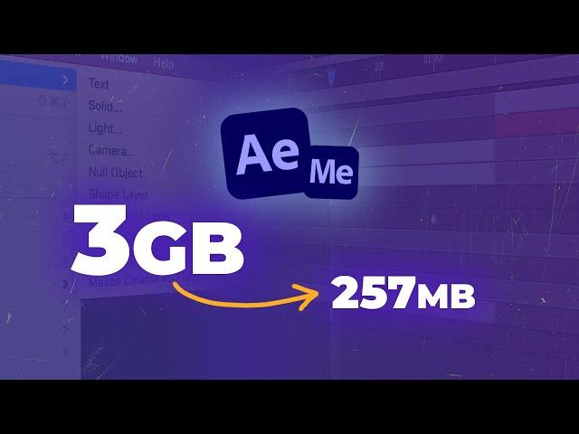 Export Videos (with Small File Sizes) from Adobe After Effects 2023