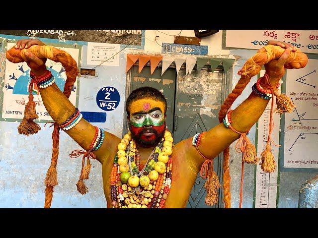 talwar shiva Potharaju making | Talwar Shiva Potraj making at Puranapool Bonalu | Old city Bonalu