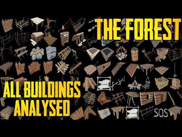 All 140 Buildings Explained | The Forest