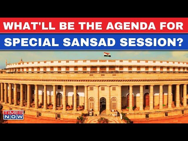 Live News | Parliament Special Session 2023 | BJP, Congress Lock Horns Over 'Meeting Agenda'