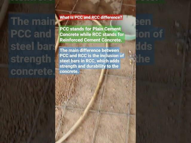 Diffrence between pcc & rcc#pcc#rcc#dpc#civil#construction#houseconstruction#flooring#concrete#build