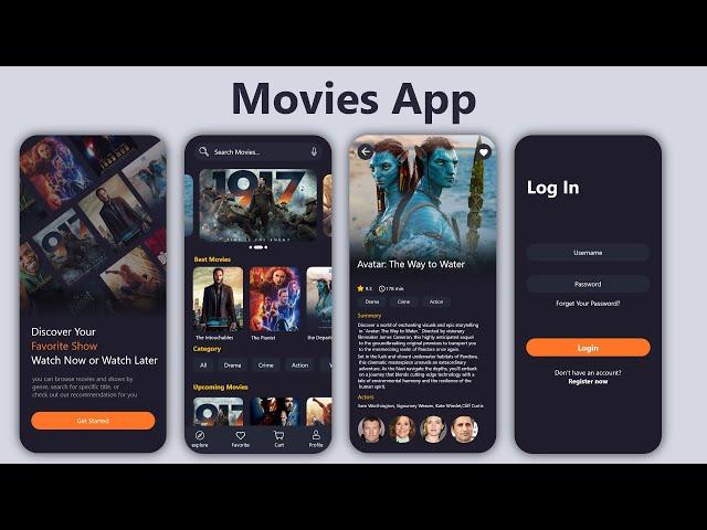 Movies app Android Studio Project Tutorial