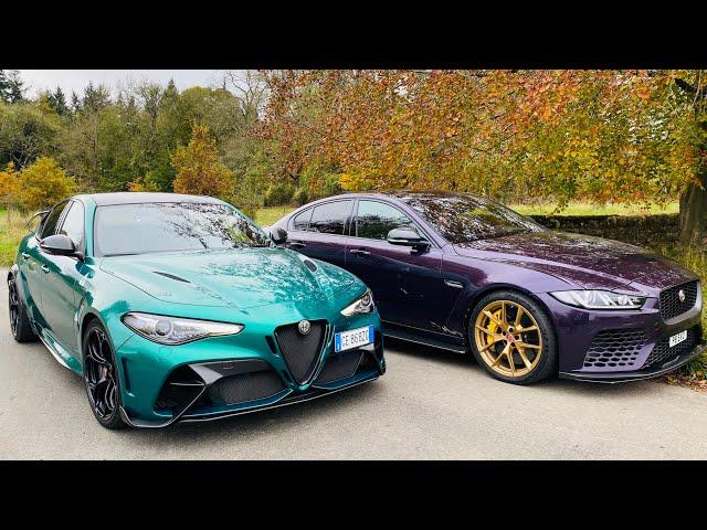 Alfa Romeo Giulia GTAm review. This or a Jaguar XE Project 8?