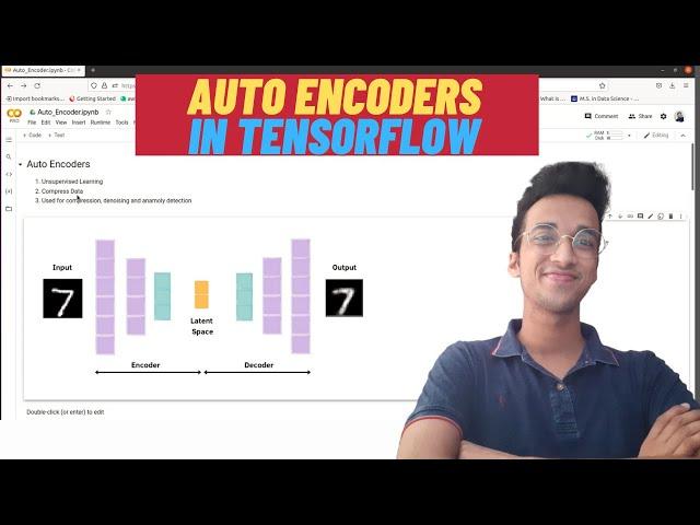 Auto Encoders in Tensorflow| Complete Tutorial|