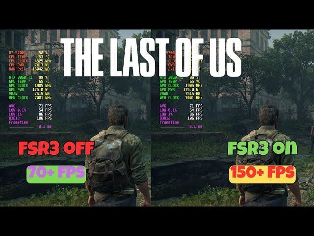 How to install 100% stable fsr 3 mod in the last of us for amd and nvidia gpu,no hud glitch,mod link