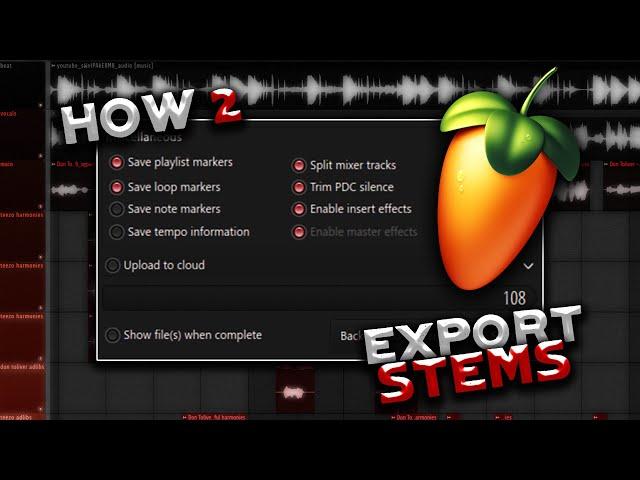 How To Export Stems in FL Studio 21 (EASY)