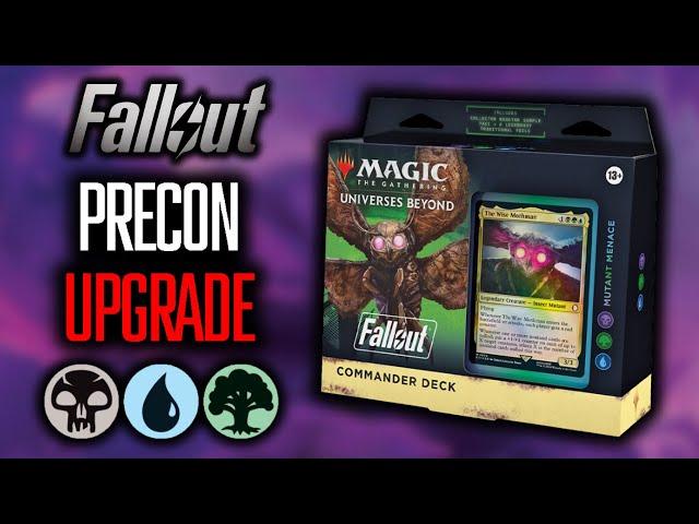 The Mutant Menace Precon Upgrade ️ | The Wise Mothman | Fallout | EDH Discussion