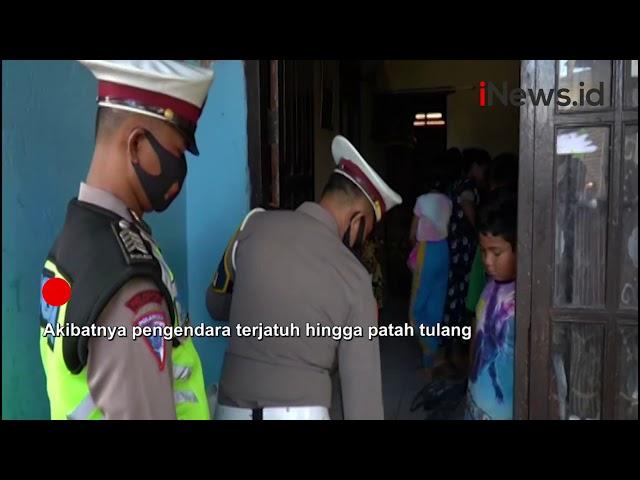 Video Viral Remaja Atraksi di Jalan Raya Baubau Terjatuh hingga Patah Tulang