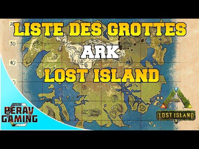 ark lost island cave locations
