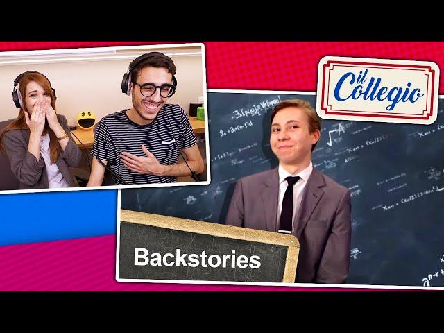 REAZIONE ALLE STORIE ASSURDE DEL COLLEGIO 5! *Backstories*