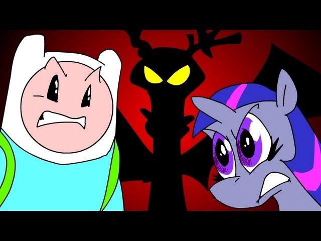 ULTIMATE RAP BATTLE FINN & JAKE vs MLP - UCF6 part 1 of 3