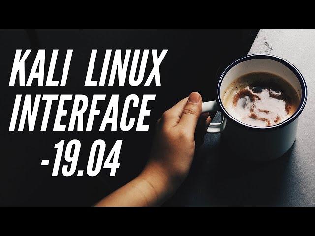 Kali Linux light 2019.4 interface | Same like windows 10