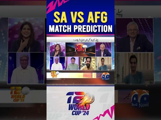 SA vs AFG 2024, T20 World Cup 2024 Semi Final | Prediction | #Shorts