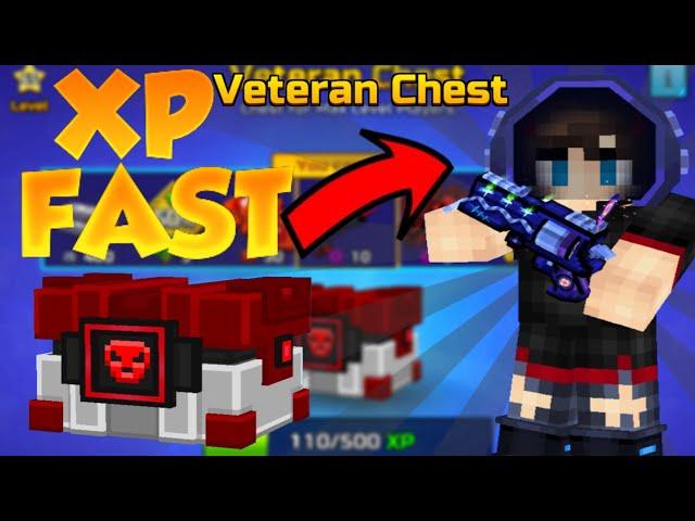 How to LEVEL FAST EASILY XP Pixel Gun 3D