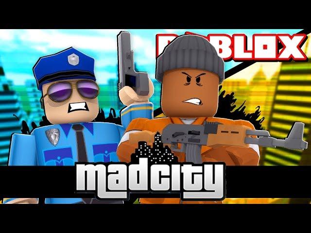 Becoming the #1 CRIMINAL in ROBLOX MAD CITY