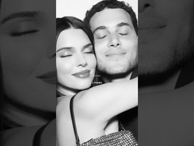 They are each other’s soulmate #kendalljenner#faikhadra#fashion #celebrities #kardashianjenner