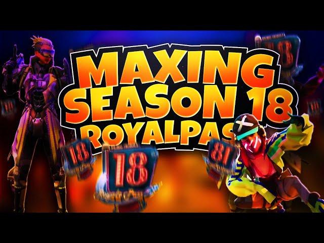  Season 18 Royal Pass Maxed | 20,000 UC | PUBG MOBILE