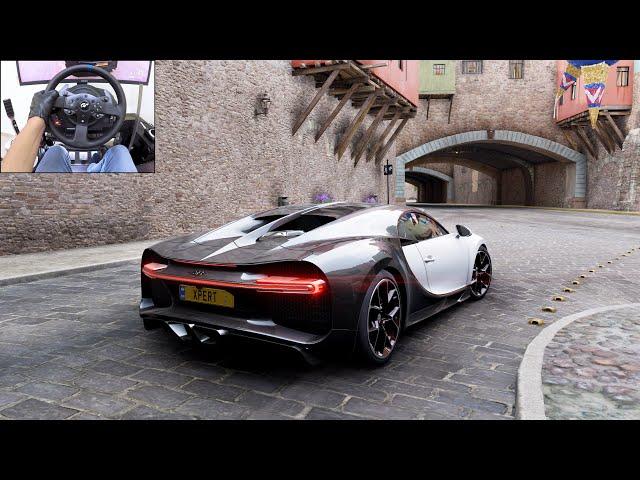 Bugatti Chiron - Forza Horizon 5 | Thrustmaster T300RS gameplay