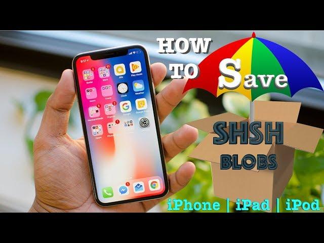 How To SAVE SHSH Blobs for Future Downgrades | Preserve Jailbreak iOS 10 & 11