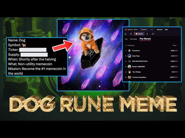 The Most Anticipated #1 Rune Meme Coin (DOG) 