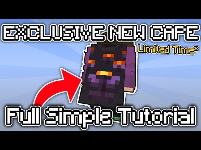 How To Get The NEW EYEBLOSSOM Cape For Minecraft! (Full Guide)