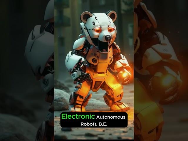 Once upon a time in a futuristic world, there was a robotic bear named B.E.A.R.