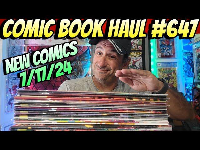 Comic Book Haul #647 Kind Of A Slower Week 