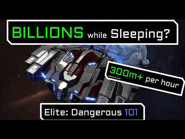 Make BILLIONS While Sleeping or Working? - Elite: Dangerous 101