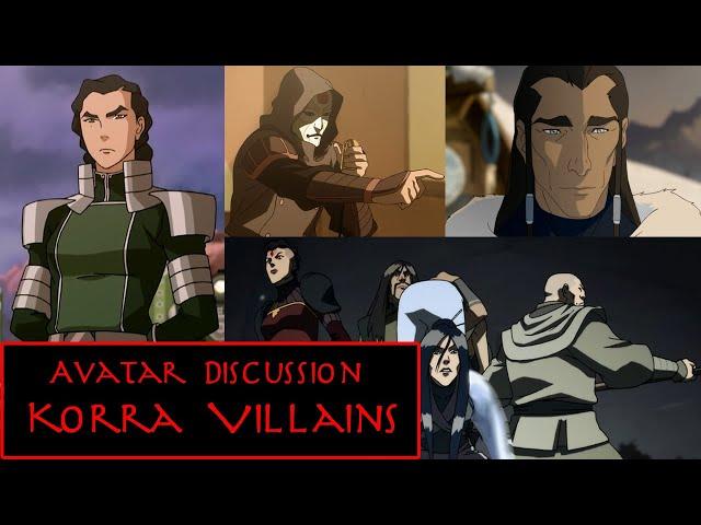 Avatar Discussion - Korra Villains