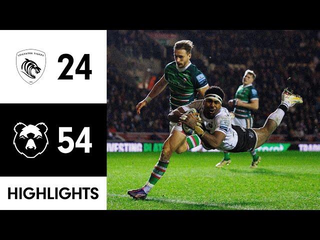 RECORD BREAKING BEARS RUN RIOT! Highlights: Leicester Tigers vs Bristol Bears