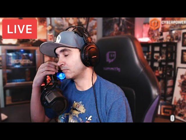 Summit1g falls asleep LIVE during 35 hour stream...