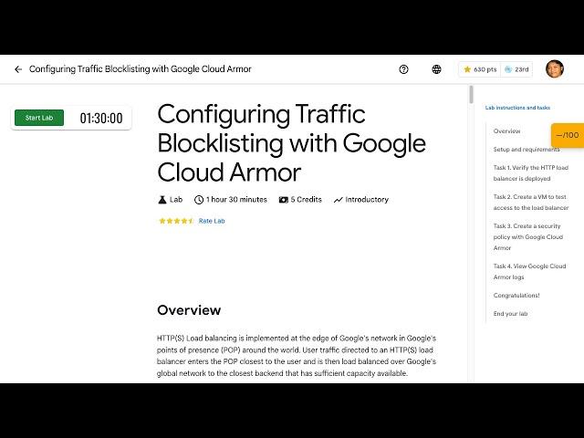 Configuring Traffic Blocklisting with Google Cloud Armor